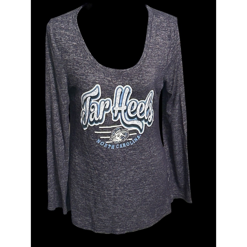 North Carolina Tarheels UNC Womens Long Sleeve Shirt Sz Medium Creative Apparel